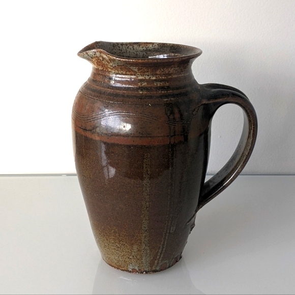 Stunning Pottery Pitcher Vessel Jug - Picture 6 of 6
